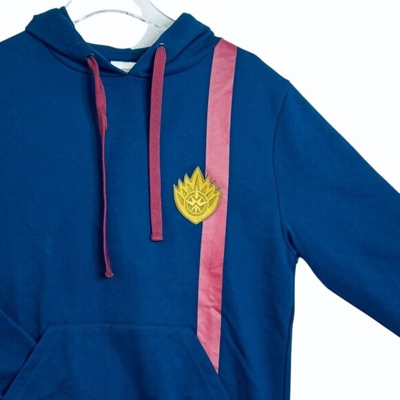 Guardians Of‎ The Galaxy Volume 3 Hoodie Marvel Studios Promo Men’s Size M Blue - Picture 3 of 10
